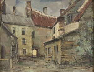 ,,Vanalinna motiiv" by Nikolai Kull