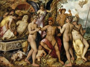 Judgement of Paris by Frans Floris I
