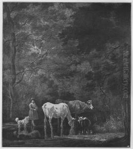 Die Furt by Wilhelm Von Kobell
