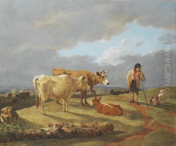 Landscape with a Shepherd and his Herd - view 1