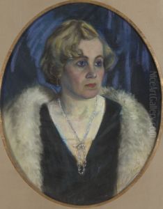 Portrait of Betty Kuuskemaa by Ants Laikmaa
