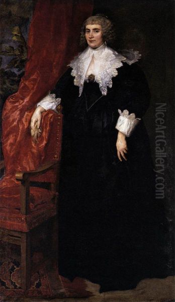 Portrait of Anna van Craesbecke - view 1
