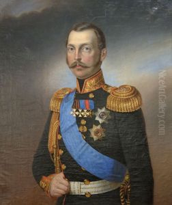 ,,Aleksander II portree" by Johann Conrad Dorner
