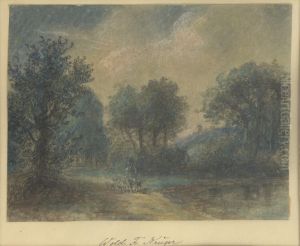 ,,Maastik" by Woldemar Friedrich Kruger