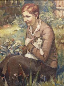 ,,Luise Sideri portree" by Andrus Johani
