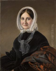 ,,Henriette d'Amblard'i portree" by Johann Conrad Dorner