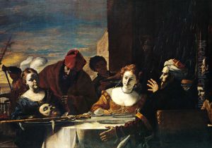 Salome with the Head of St. John before Herod Salome with the Head of St. John before Herod