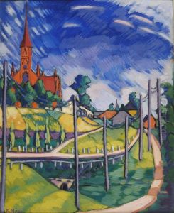 ,,Viljandi motiiv" by Konrad Magi