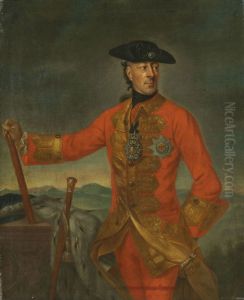 Wilhelm Friedrich Ernst Graf zu Schaumburg-Lippe (1724-1777) by Johann Georg Ziesenis