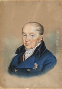 ,,Parun Engelhardti portree" by August Pezold