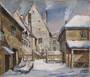 ,,Talvine Tallinn" by Nikolai Kull