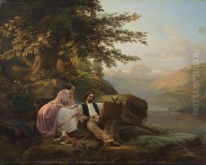 ,,Puhkehetk" by Theodor Albert Sprengel