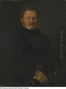 Portrait of Prince Ernst von Hessen-Philippsthal-Barchfeld by Christian Albrecht Jensen