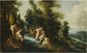 Diana and Actaeon by Jan Tilens