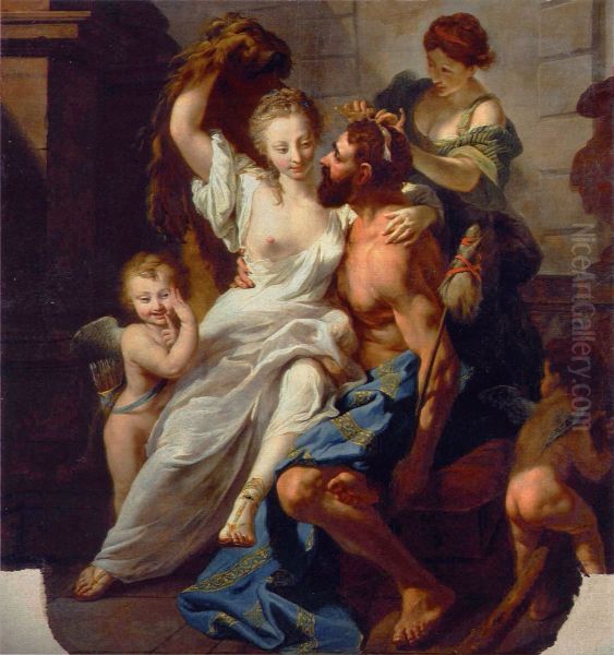 Hercules and Omphale - view 1