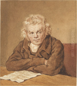 Portrait of Lourens van Schaick, Seated at a Table Portrait of Lourens van Schaick, Seated at a Table