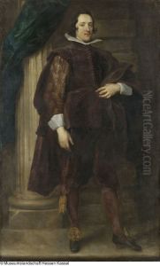 Portrait of an unknown man by Sir Anthony Van Dyck