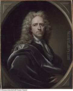 Self-portrait of Philip van Dijk (1683-1753) by Philip van Dijk