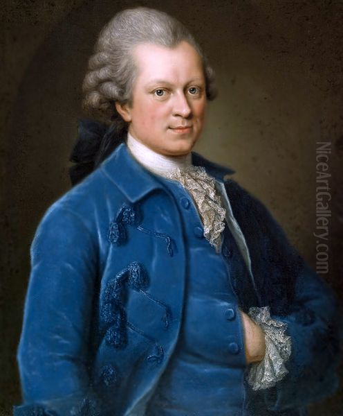 Portrait of Gotthold Ephraim Lessing - view 1