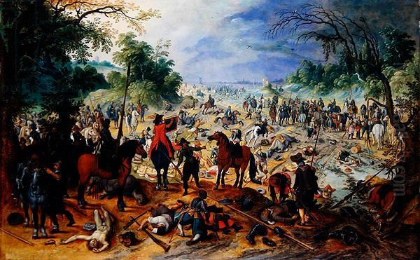 Looting of a convoy - view 1