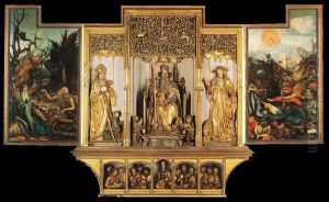 Isenheimer Altar (dritter Anblick). by Matthias Grunewald