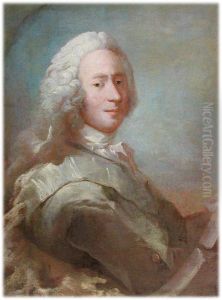 Portrait of Adam Gottlob Moltke (1710-1792) by Carl Gustaf Pilo