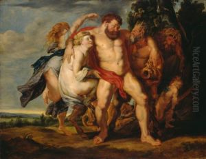 The drunken Hercules by (studio of) Rubens, Peter Paul