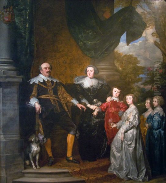 Portrait of Jan VIII 'the Younger', count of Nassau-Siegen with his family - view 1