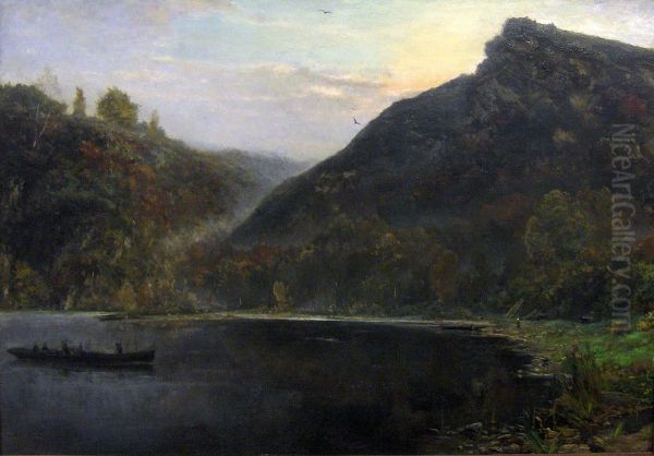 Landscape at the river Meuse - view 1