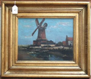 The Mill, Cley, Norfolk by William Henry Charlton