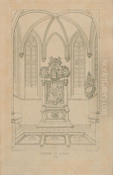 Het graf van Rubens in de Sint-Jacobskerk te Antwerpen - view 1