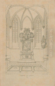 Het graf van Rubens in de Sint-Jacobskerk te Antwerpen