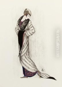 Evening Gown by Raymond Louis Charmaison