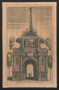 Triomfboog van de eeuwwisseling by Print Room of the University of Antwerp