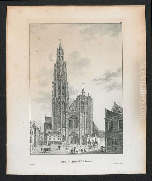De kathedraal van Antwerpen - view 1