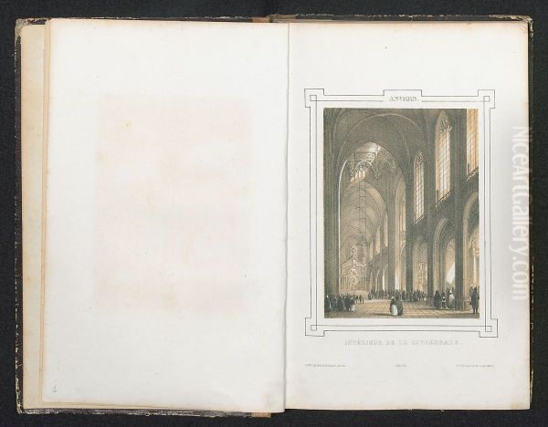 Het schip van de kathedraal van Antwerpen - view 1