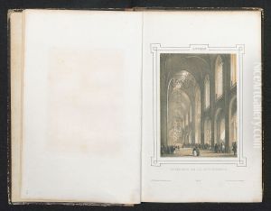 Het schip van de kathedraal van Antwerpen