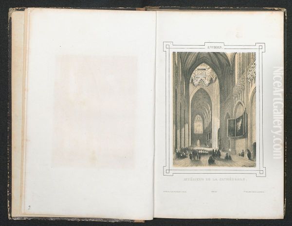 Een zijbeuk van de kathedraal van Antwerpen - view 1