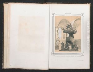 De preekstoel van de Sint-Andrieskerk te Antwerpen by Henri Borremans