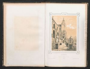 De Calvarieberg naast de Sint-Pauluskerk te Antwerpen by Henri Borremans