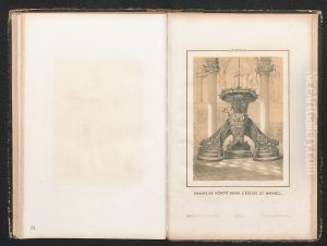 Preekstoel van de Sint-Michielskerk te Leuven by Henri Borremans