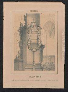 Mausoleum voor Mary Stuart in de Sint-Andrieskerk, Antwerpen Mausoleum voor Mary Stuart in de Sint-Andrieskerk, Antwerpen