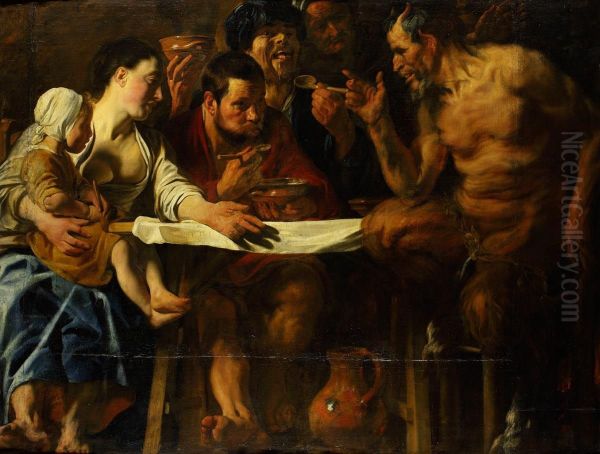 The Satyr and the Peasant - view 1