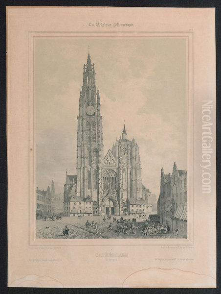 De kathedraal van Antwerpen - view 1