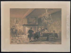 Vergaderzaal in het Brouwershuis, Antwerpen Vergaderzaal in het Brouwershuis, Antwerpen