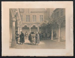 De oude Beurs (van 1515) van Antwerpen