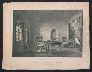 Kazemat van generaal Chasse in de Citadel van Antwerpen in 1833
