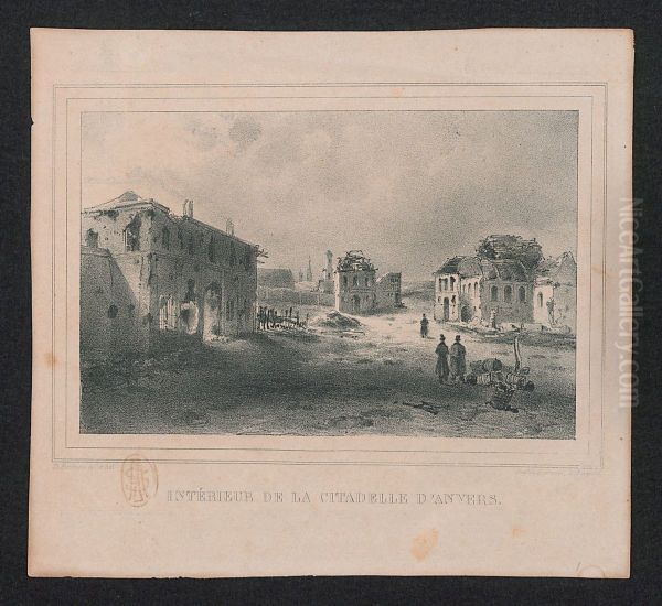 Binnen de Citadel van Antwerpen - view 1