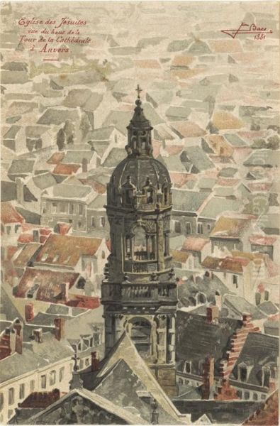 De toren van de Carolus Borromeuskerk - view 1
