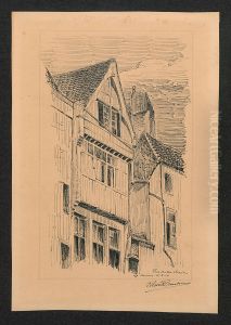 De Stoelstraat, Antwerpen by Print Room of the University of Antwerp